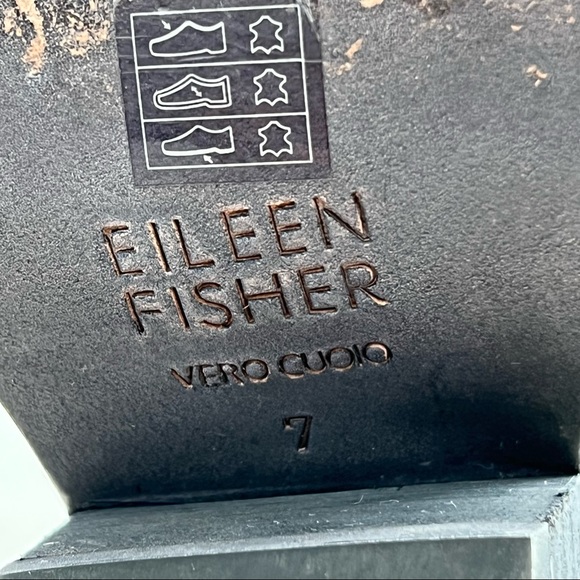 Eileen Fisher Peer-Su Suede Ankle Booties Size 7 - Picture 16 of 16